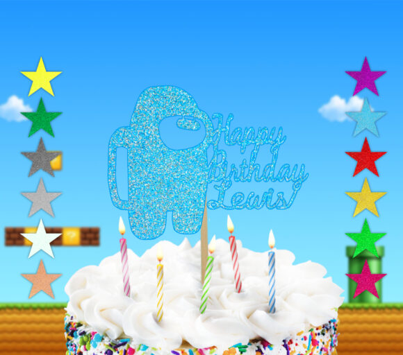Double Sided Cake Topper