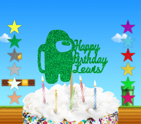 Double Sided Cake Topper - Image 3