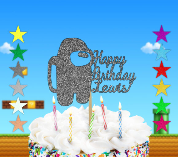 Double Sided Cake Topper - Image 2