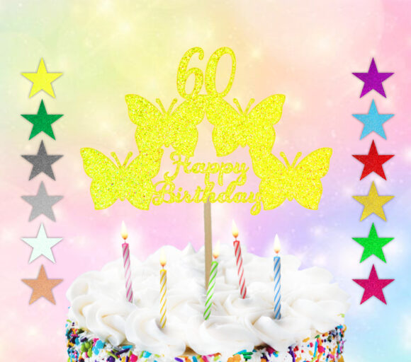 Single Sided Cake Topper - Image 26
