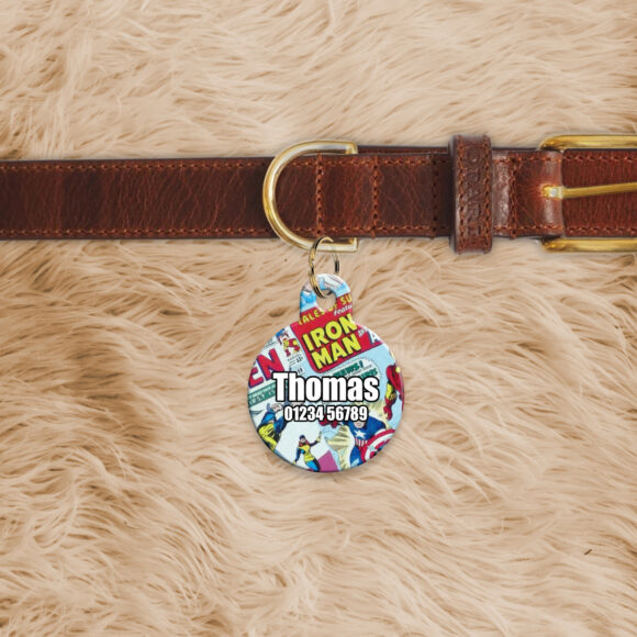 Circle Shaped Dog Tag - Image 8