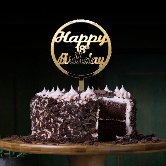 Premium Birthday Cake Topper