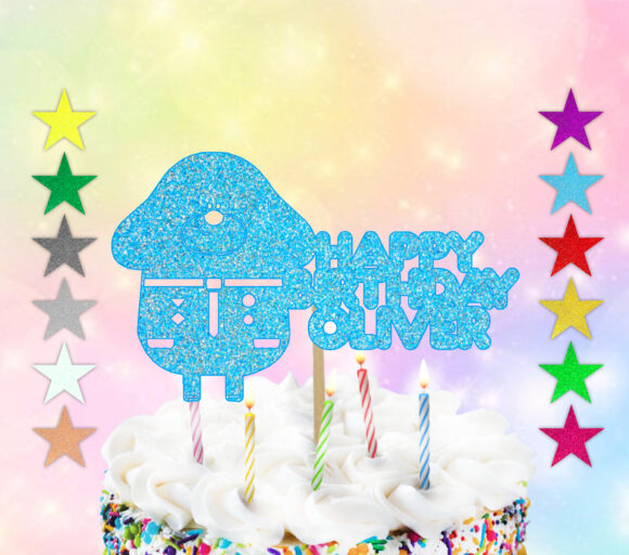Single Sided Cake Topper - Image 49