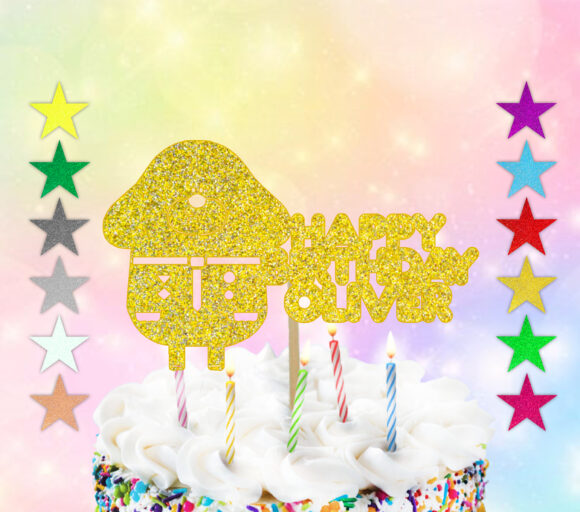Single Sided Cake Topper - Image 52