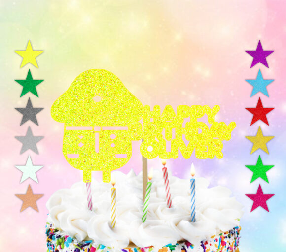 Single Sided Cake Topper - Image 45