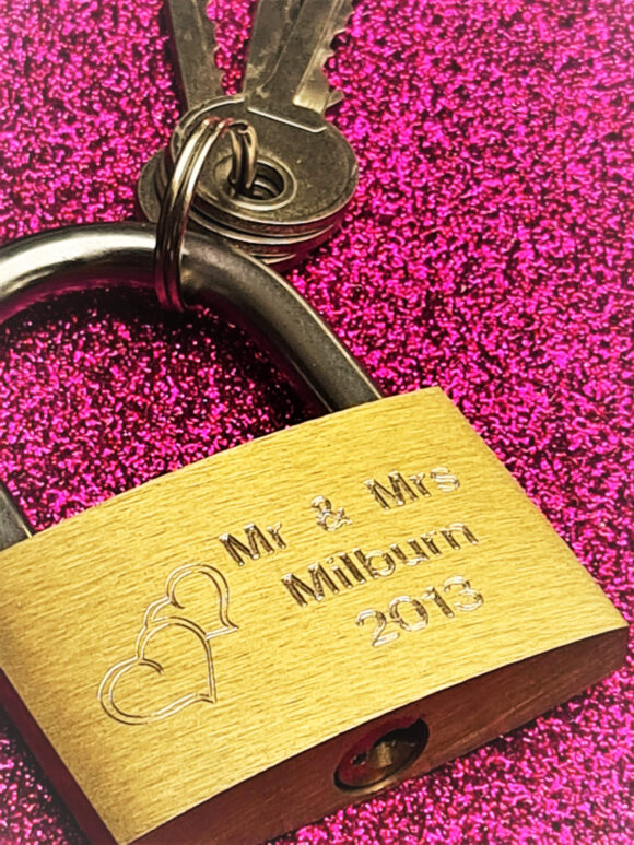 Engraved Love Lock - Image 4