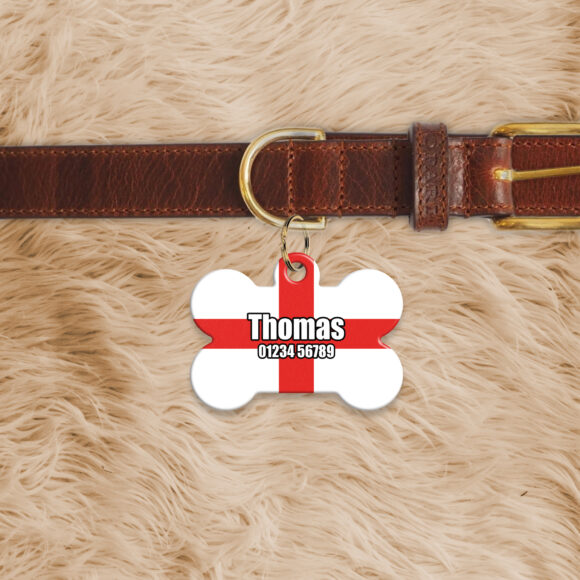 Bone Shaped Dog Tag