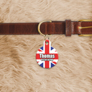 Circle Shaped Dog Tag
