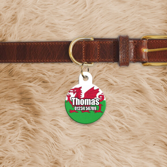 Circle Shaped Dog Tag - Image 3