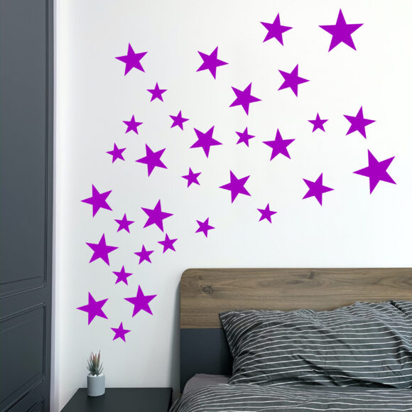 Star Vinyl Wall Sticker - Image 16