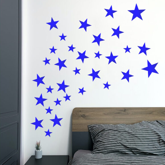Star Vinyl Wall Sticker - Image 4
