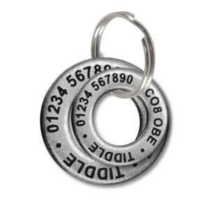 Engraved Washer Pet Tag