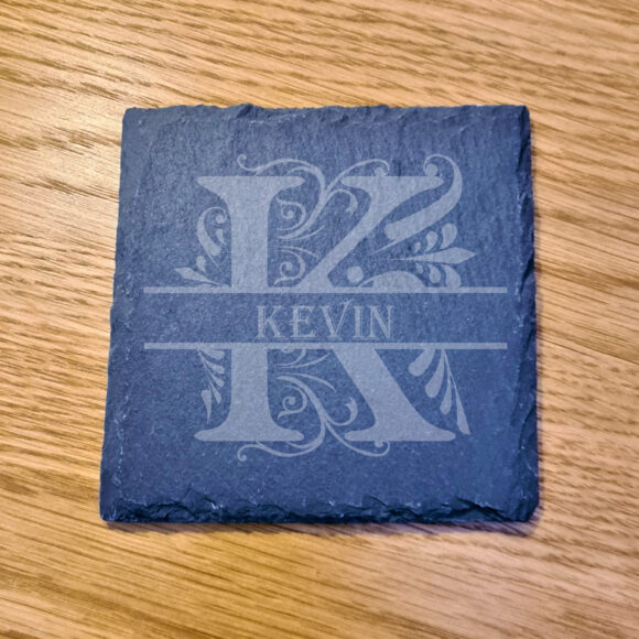 Monogram Slate Coaster - Image 15