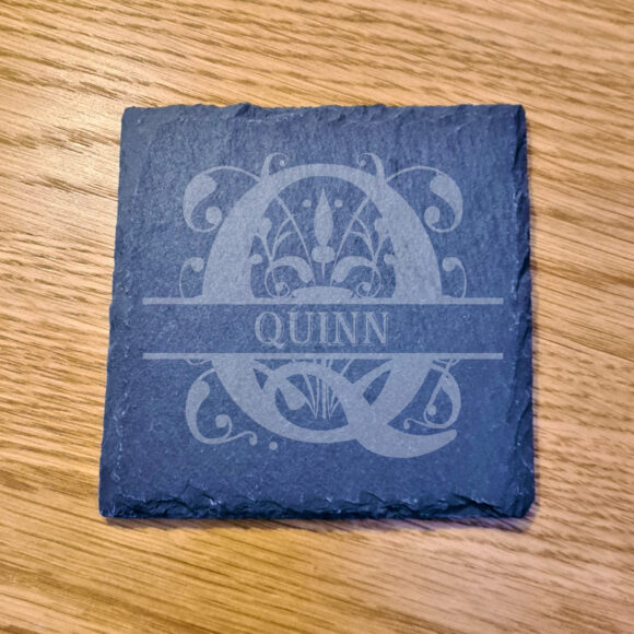 Monogram Slate Coaster - Image 22