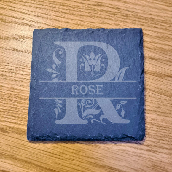 Monogram Slate Coaster - Image 23