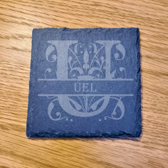 Monogram Slate Coaster - Image 26