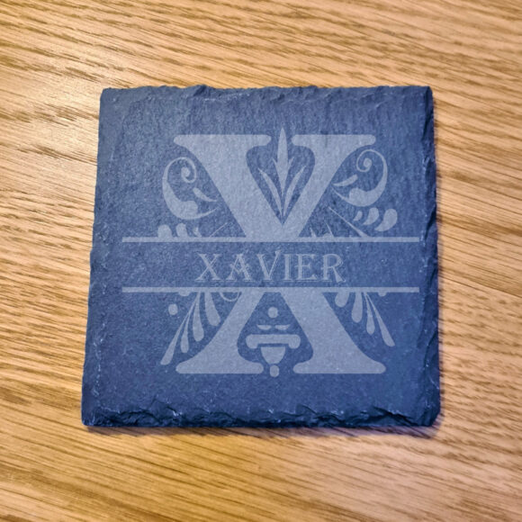Monogram Slate Coaster - Image 29