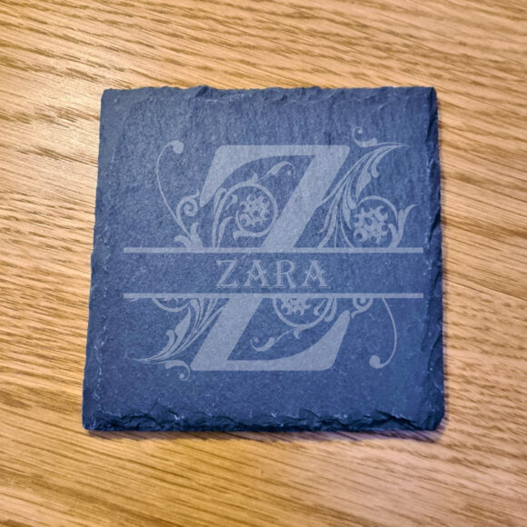 Monogram Slate Coaster - Image 31