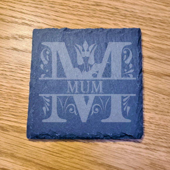 Monogram Slate Coaster - Image 17