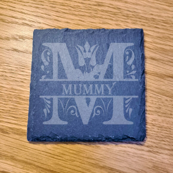 Monogram Slate Coaster - Image 18