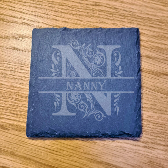 Monogram Slate Coaster - Image 19