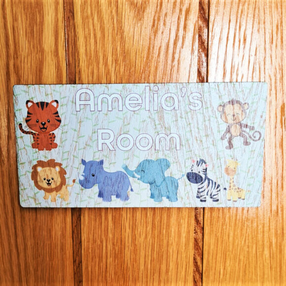 Children's Bedroom Door Sign