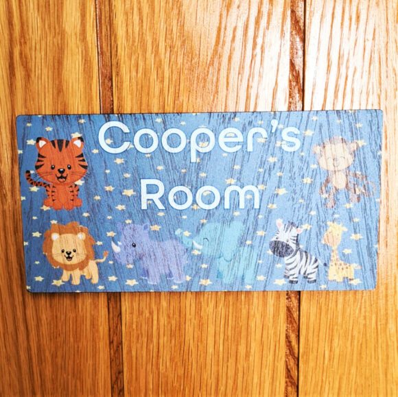 Children's Bedroom Door Sign - Image 9