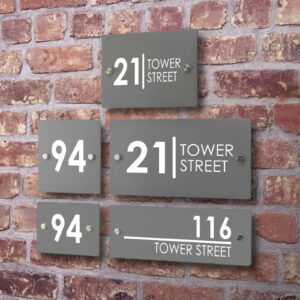 Modern Door Sign