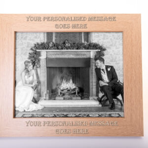 Personalised Wooden Photo Frame