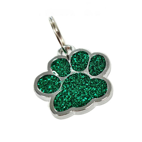 Personalised Puppy Pet Paw ID Tags Dog ID / Cat ID Bling Tag Name ENGRAVING - Image 7