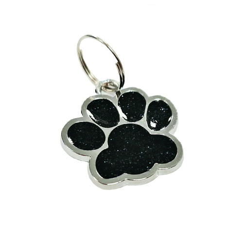 Personalised Puppy Pet Paw ID Tags Dog ID / Cat ID Bling Tag Name ENGRAVING - Image 10
