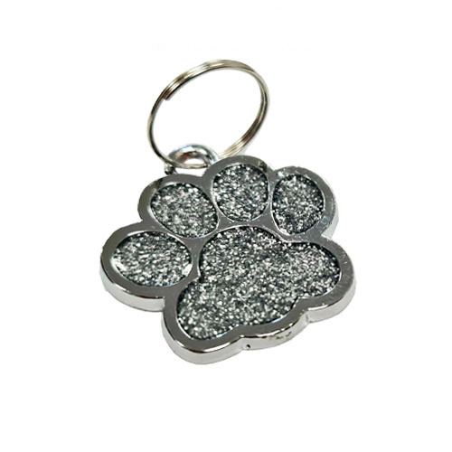 Personalised Puppy Pet Paw ID Tags Dog ID / Cat ID Bling Tag Name ENGRAVING - Image 11