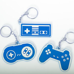 Retro Gaming Controller Keyring