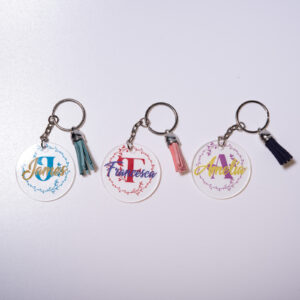 Personalised Acrylic Keyring