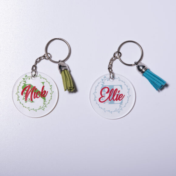 Personalised Acrylic Keyring - Image 5